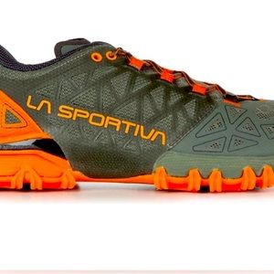 La Sportiva Bushido II Carbon/Tangerine Trail Running Shoe Men’s 8.5 NWT